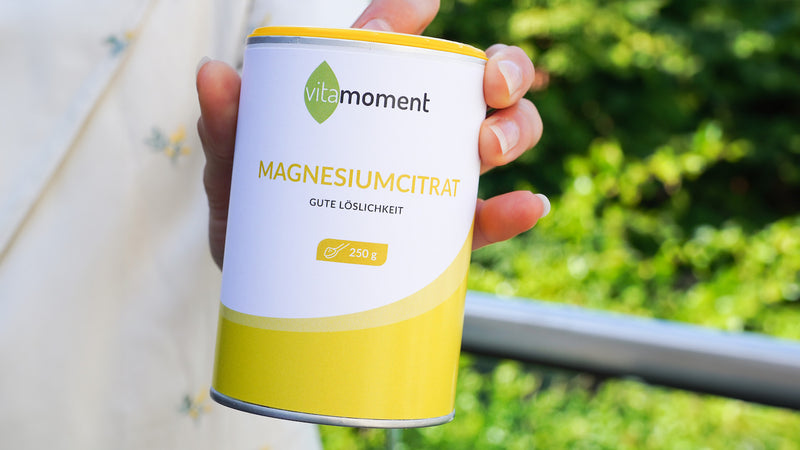 Dose Magnesiumcitrat von VitaMoment