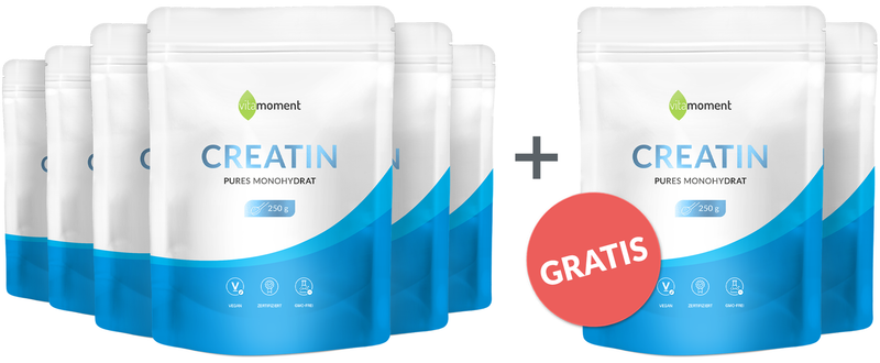 Creatin - Vorteilspaket 6+2 - VitaMoment Produkt