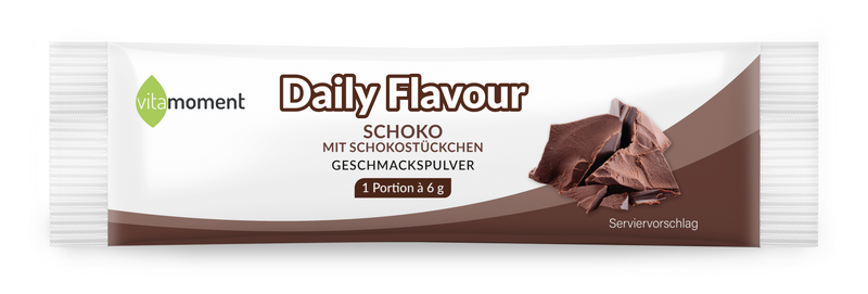 Daily Flavour Geschmackspulver - Schoko, 6g (Probe) - VitaMoment Produkt