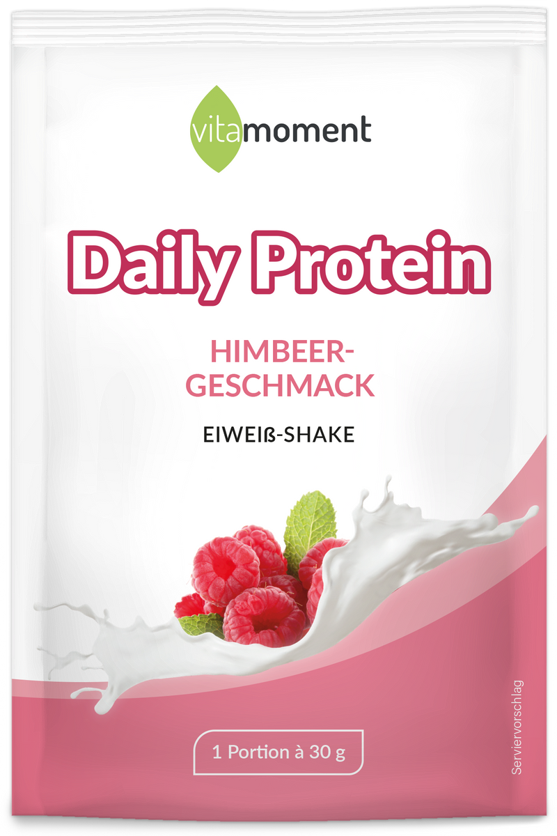 Daily Protein Probe (Club) - Himbeer - VitaMoment Produkt