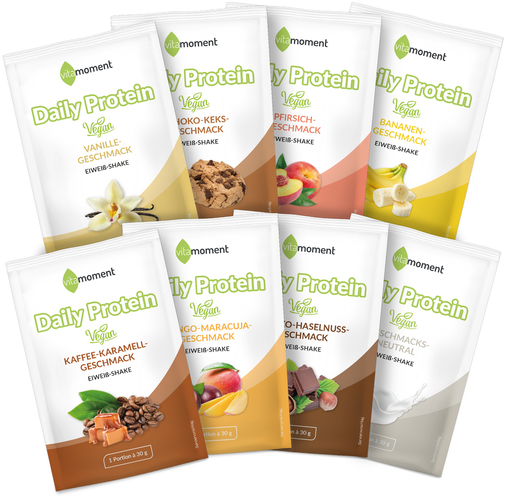 Daily Protein Vegan Probenpaket - VitaMoment Produkt