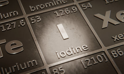 Jod Wirkung: Darstellung von Jod im Periodensystem