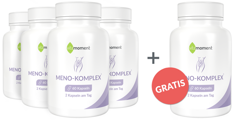 Meno-Komplex - Vorteilspaket 4+1 - VitaMoment Produkt