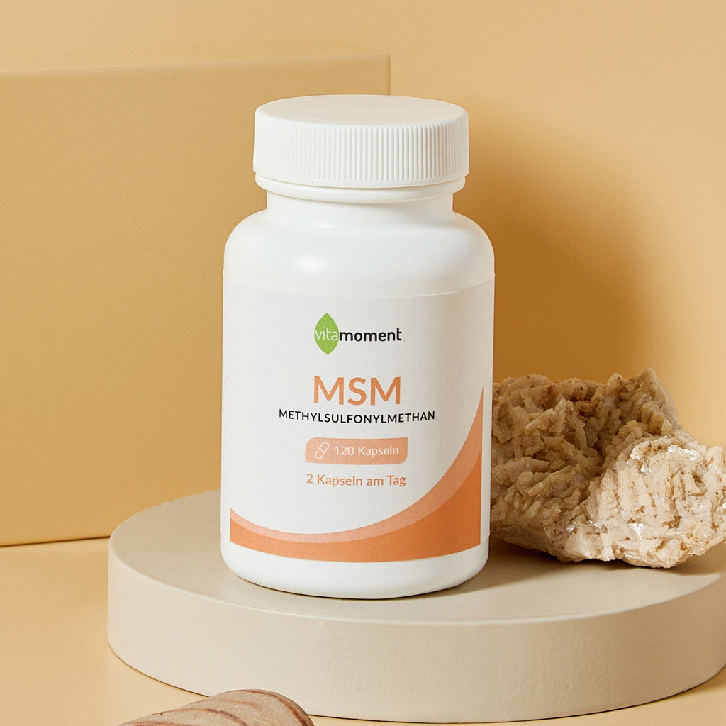 MSM (Methylsulfonylmethan) - VitaMoment Produkt