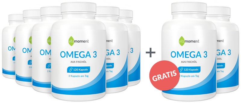 Omega 3 - Vorteilspaket 6+2 - VitaMoment Produkt