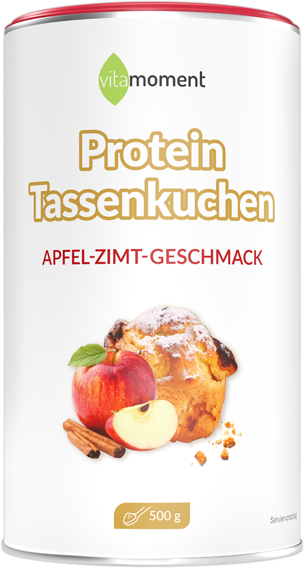 Protein Tassenkuchen - Apfel-Zimt - VitaMoment Produkt
