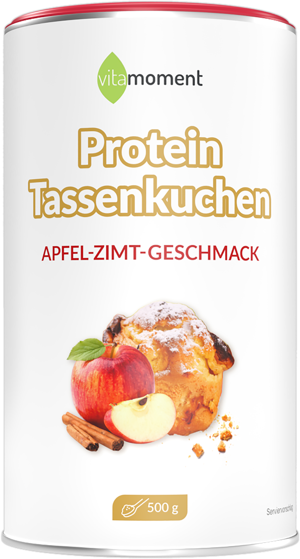 Protein Tassenkuchen - Apfel-Zimt - VitaMoment Produkt