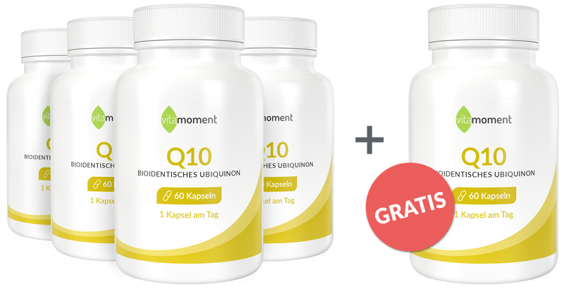 Q10 - Vorteilspaket 4+1 - VitaMoment Produkt