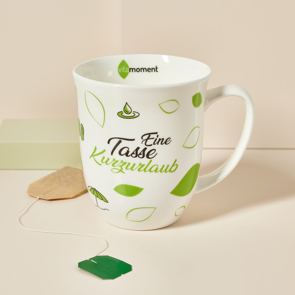 Porzellantasse - VitaMoment Produkt