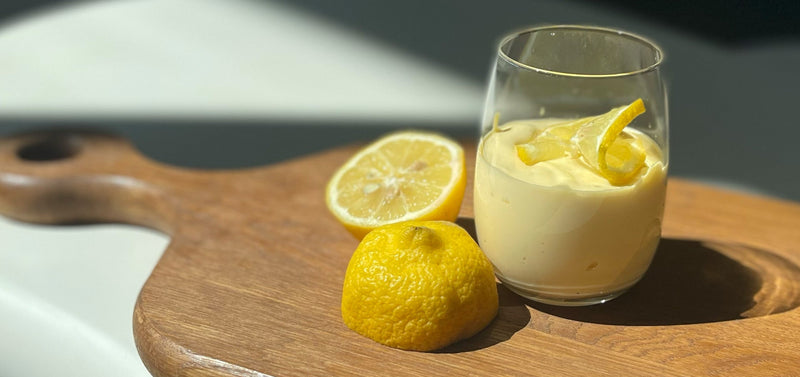 Buttermilch-Zitronen-Creme
