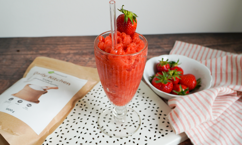 Erdbeer-Slushy