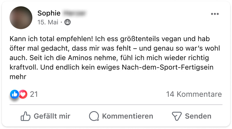 Amino kompley facebook sophie