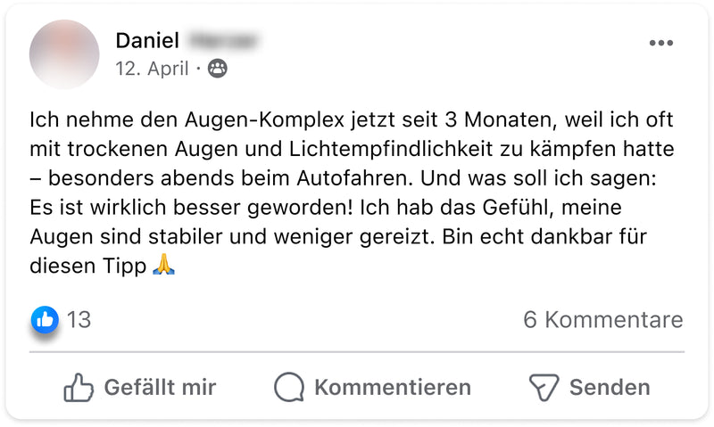 Augen facebook daniel
