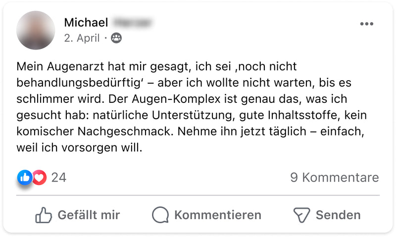 Augen facebook michael