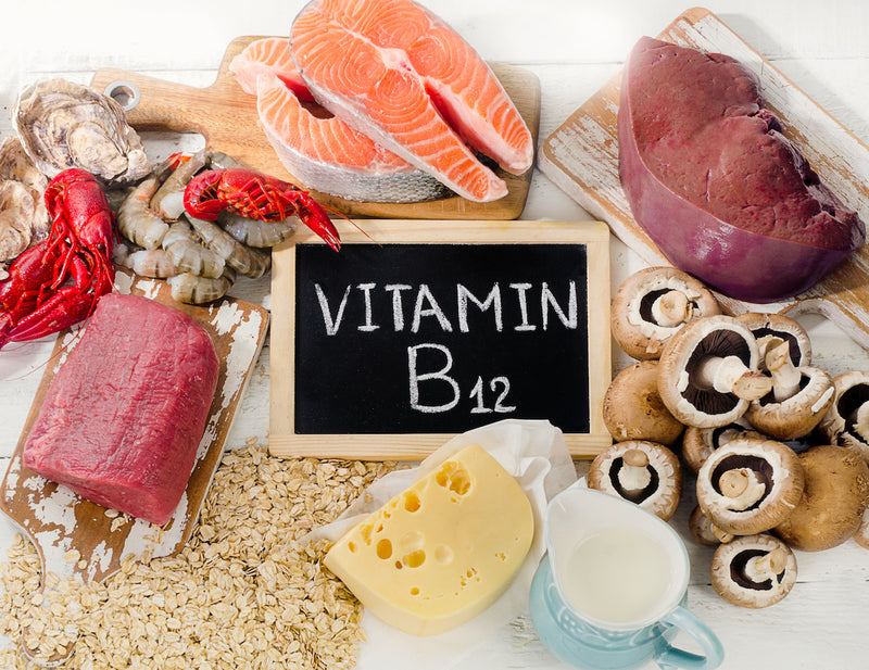 Lebensmittel mit viel Vitamin B12