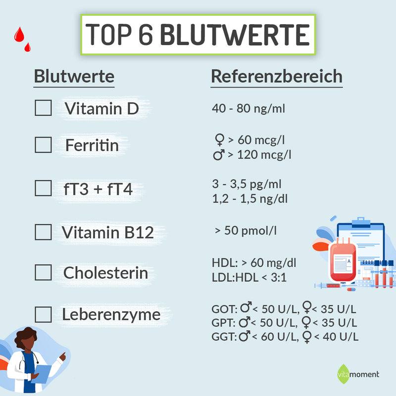 Lebenselixier Blut: Das 1x1 der Blutwerte
