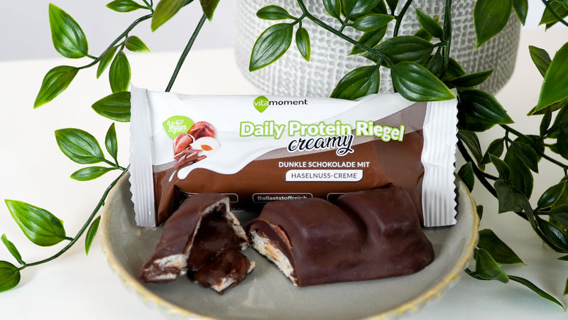Eiweißriegel von VitaMoment: Daily Protein Riegel Creamy Vegan
