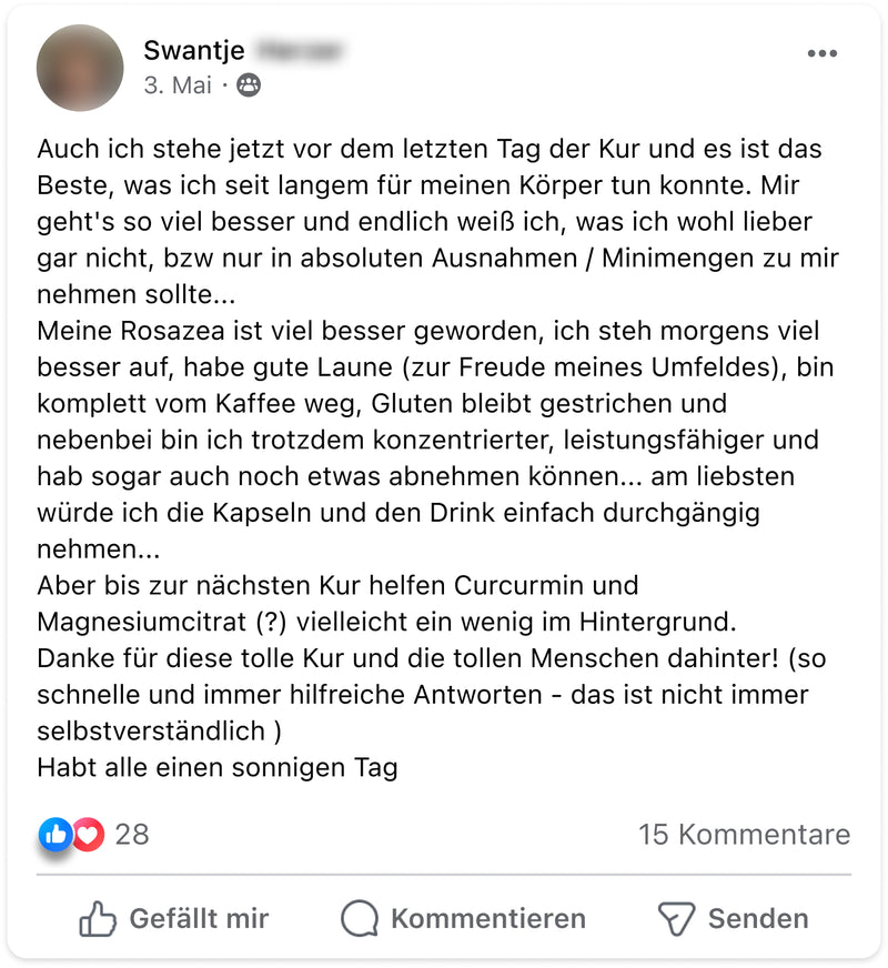 Darm rosazea facebook swantje
