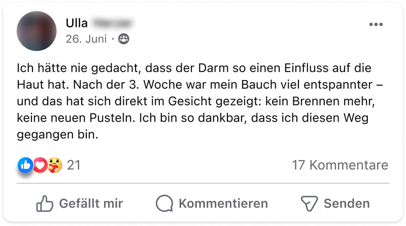 Darm rosazea facebook ulla