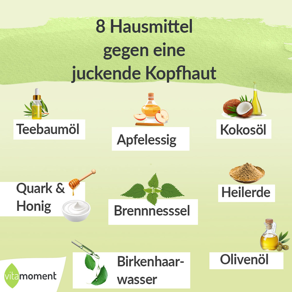 Juckende Kopfhaut lindern 8 Hausmittel und Tipps