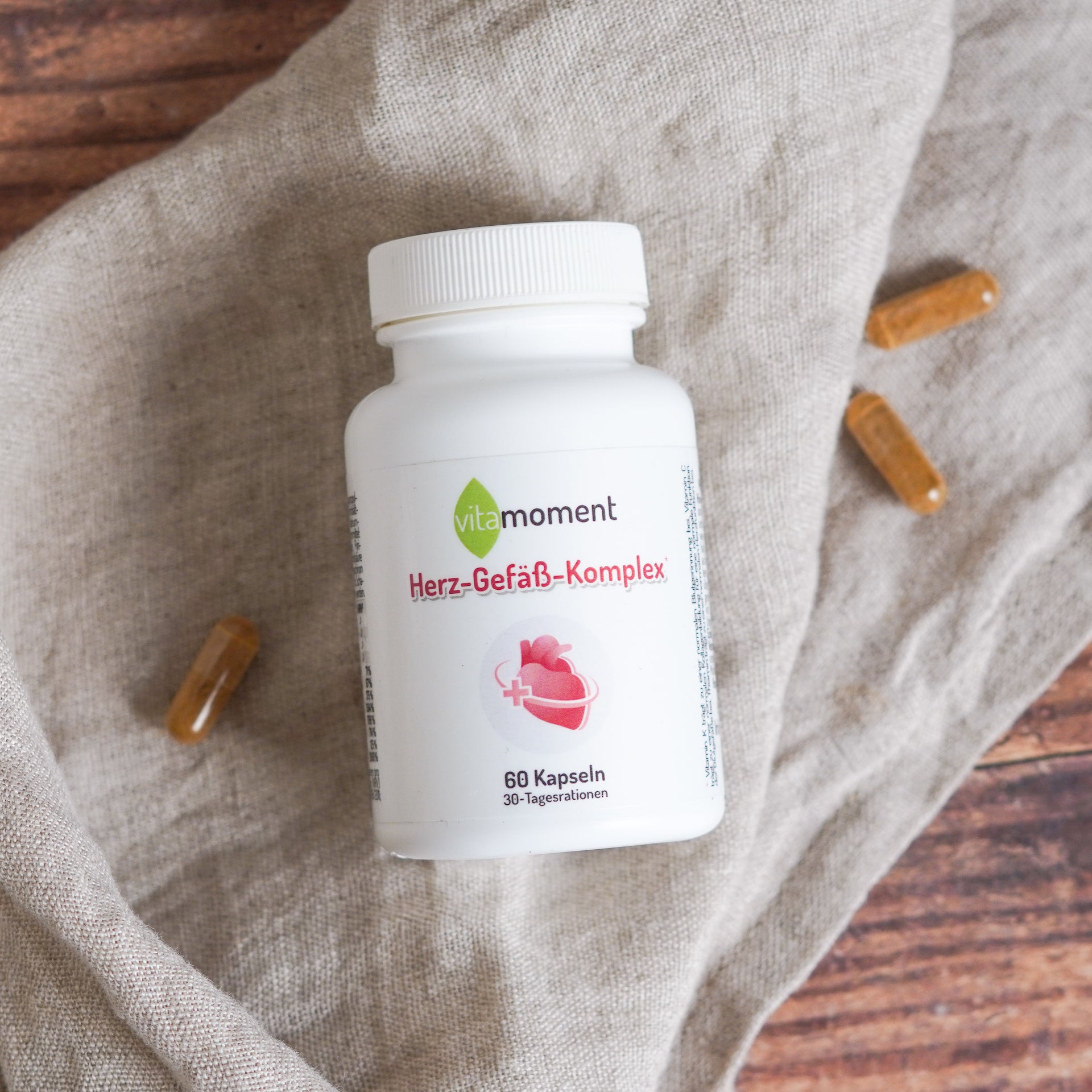 Herz-Gefäß-Komplex mit Eisen & Vitaminen | pflanzlich Herz-Gefäß-Komplex mit Eisen & Vitaminen | pflanzlich