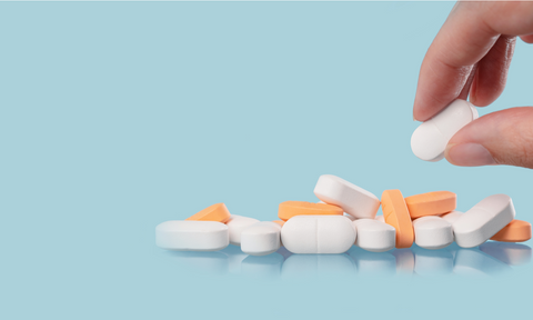 Magnesiummangel: Ein Haufen Tabletten