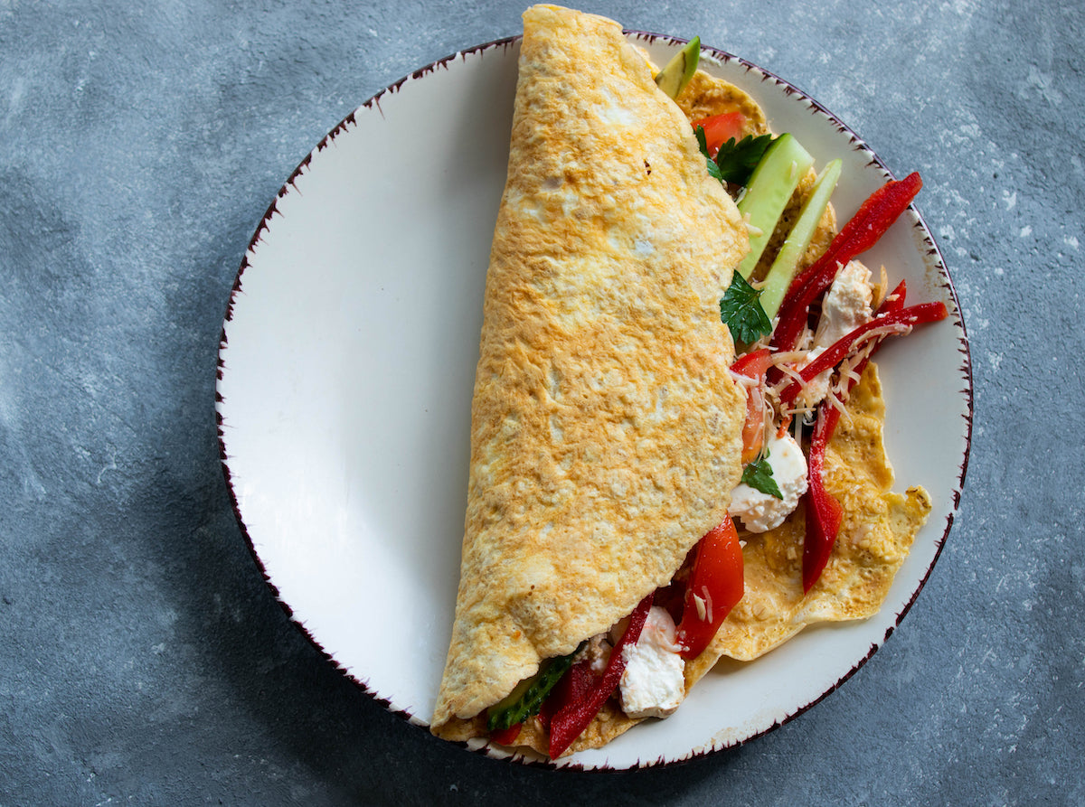 Pfannkuchen herzhaft gefüllt