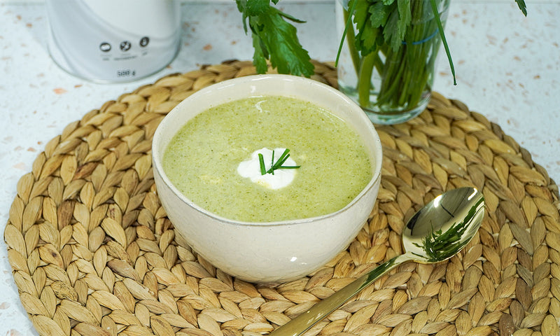 Protein-Brokkoli-Suppe