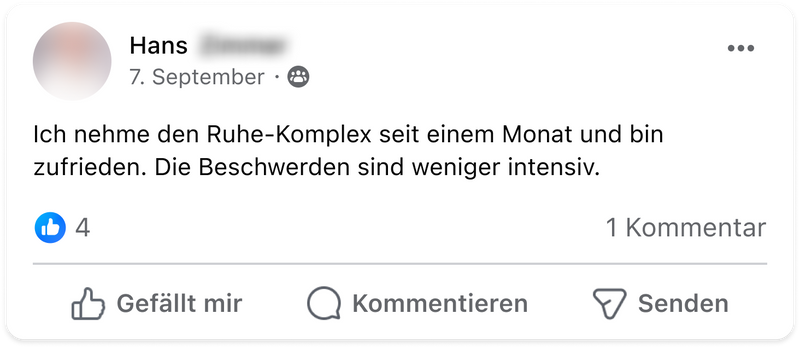 Ruhe hans