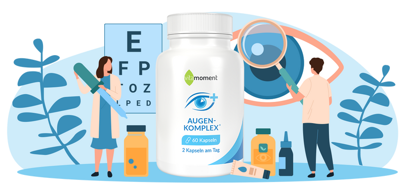 Sp augen komplex illustration und produkt