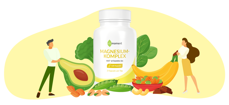 Sp magnesium komplex illustration und produkt