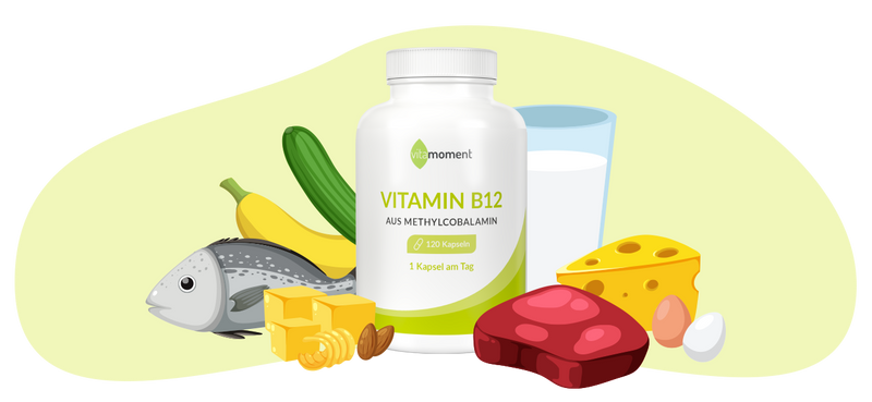 Sp vitamin b12 illustration und produkt
