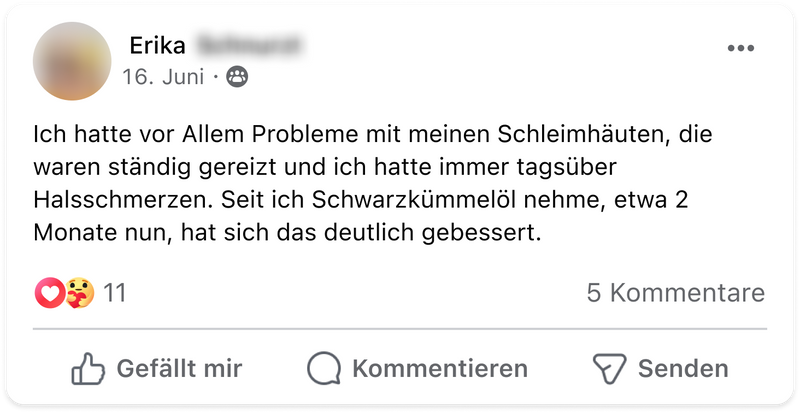 Schwarzkummel allergie erika