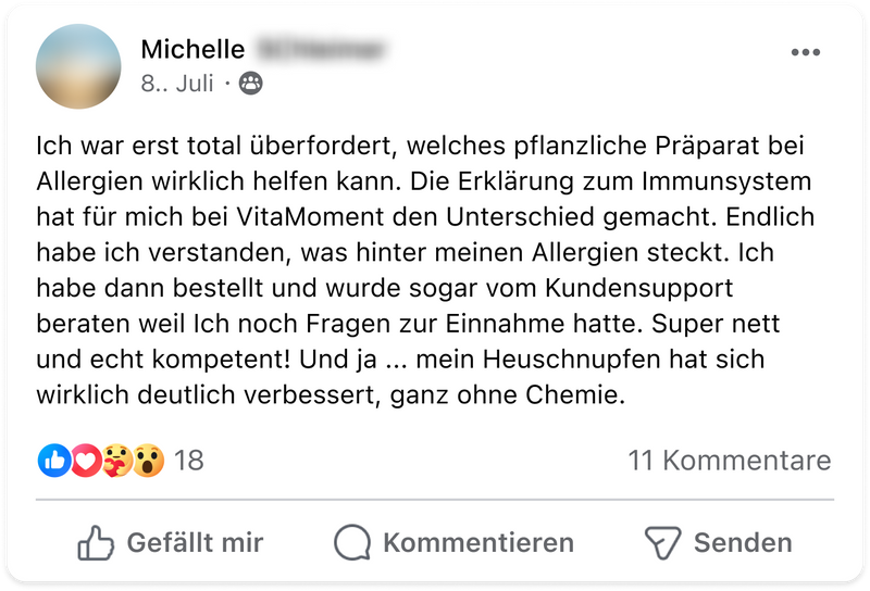 Schwarzkummel allergie michelle