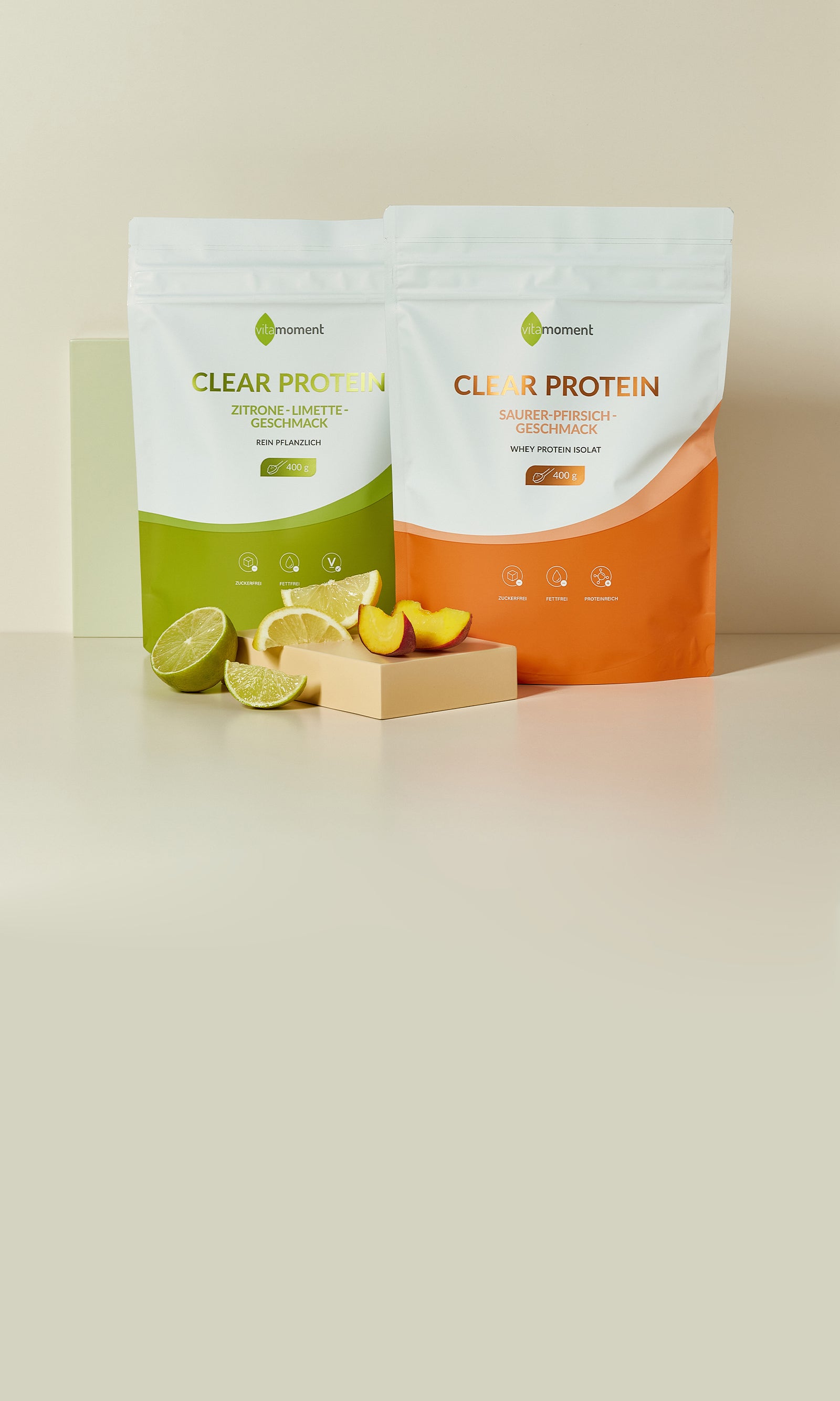 Vm clear protein shop header mobile