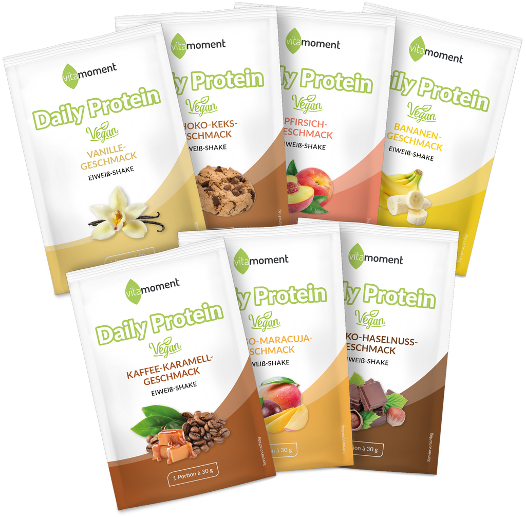 Daily Protein Vegan Probenpaket - VitaMoment Produkt