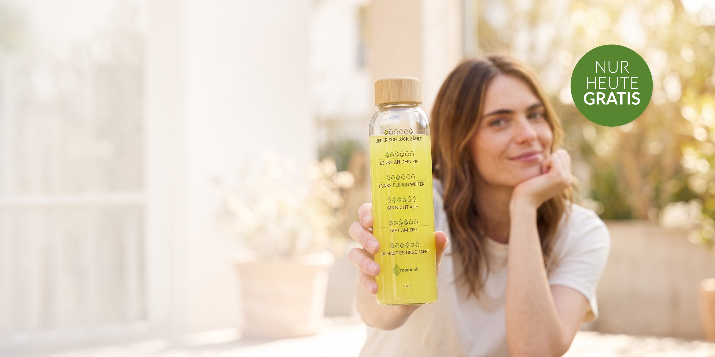Vm start sommer routine gratis trinkflasche aktion b shop header