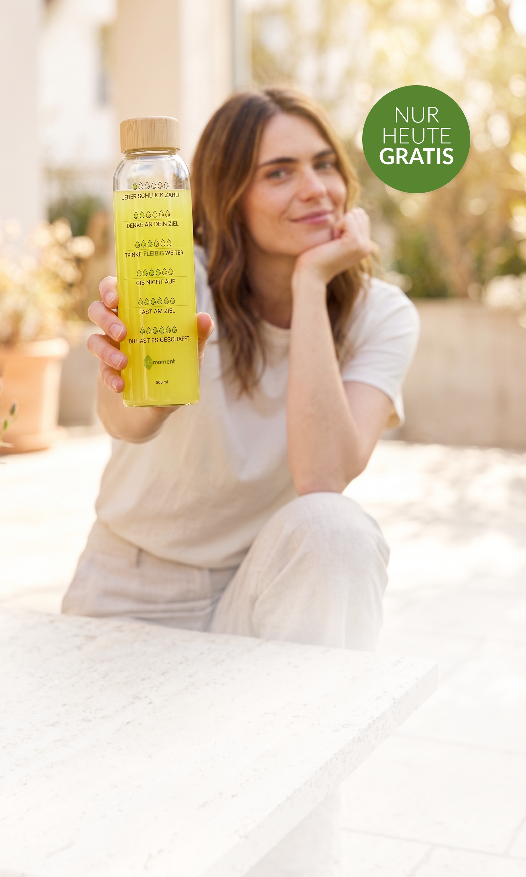 Vm start sommer routine gratis trinkflasche aktion b shop header mobile
