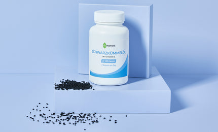 Schwarzkümmelöl Wirkung: VitaMoment Schwarzkümmelöl-Kapseln