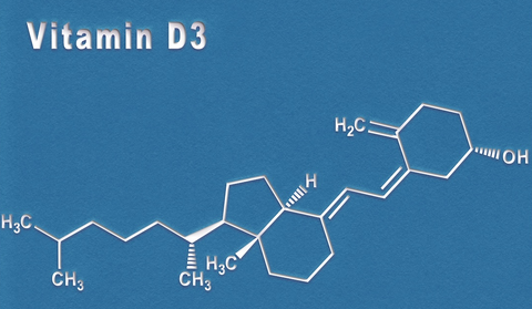 Vitamin-D-Mythen: Strukturformel von Vitamin D3