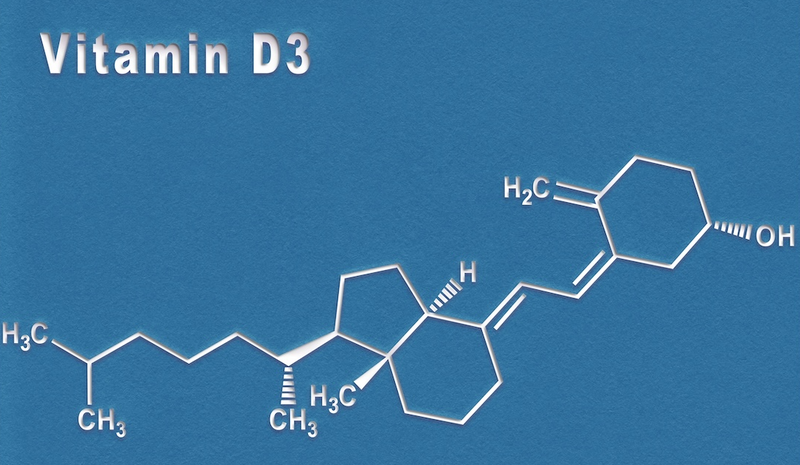 Vitamin-D-Mythen: Strukturformel von Vitamin D3