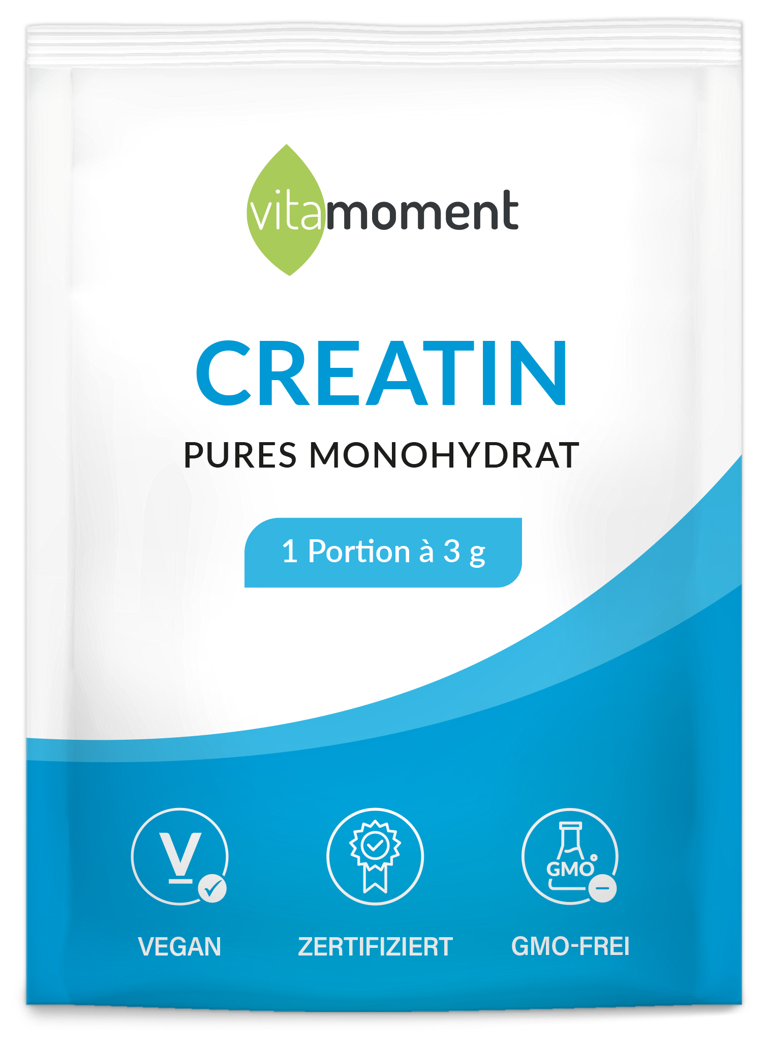 Creatin - 3g (Probe) - VitaMoment Produkt