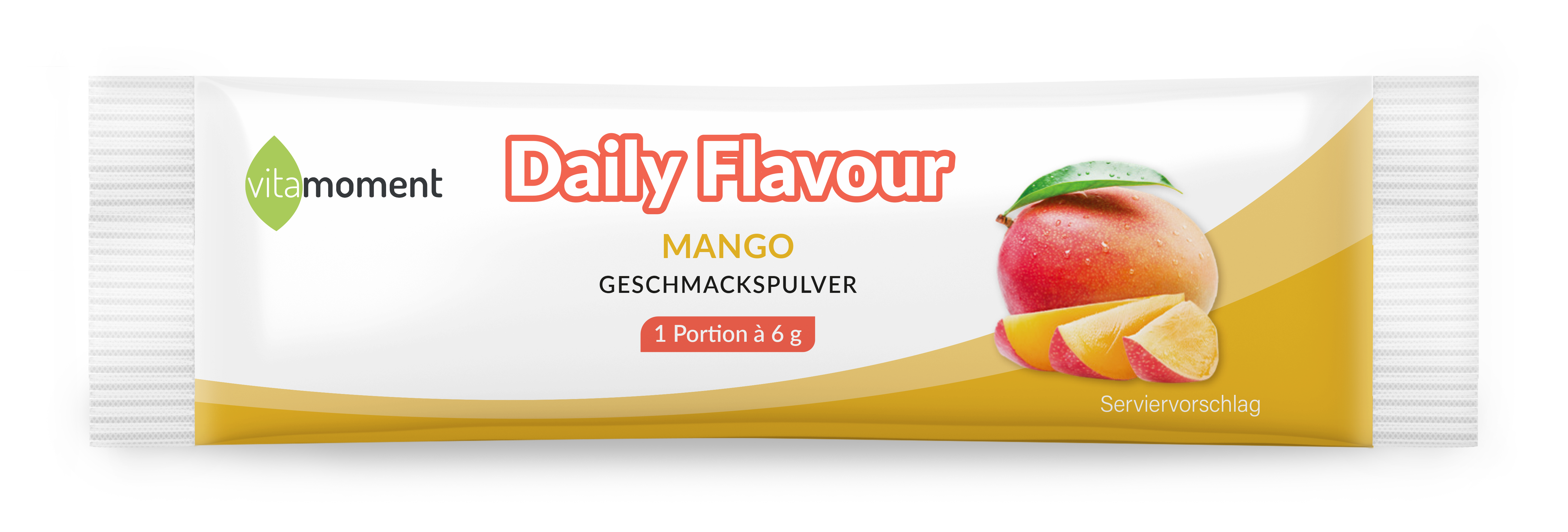 Daily Flavour Geschmackspulver - Mango, 6g (Probe) - VitaMoment Produkt