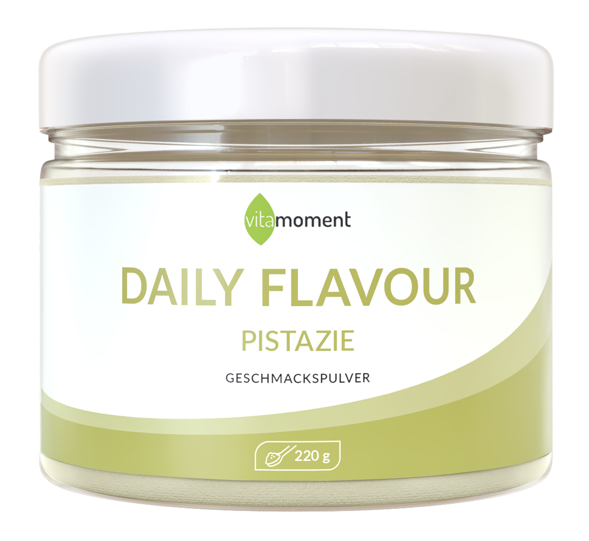 Daily Flavour Geschmackspulver - Pistazie, 220g - VitaMoment Produkt