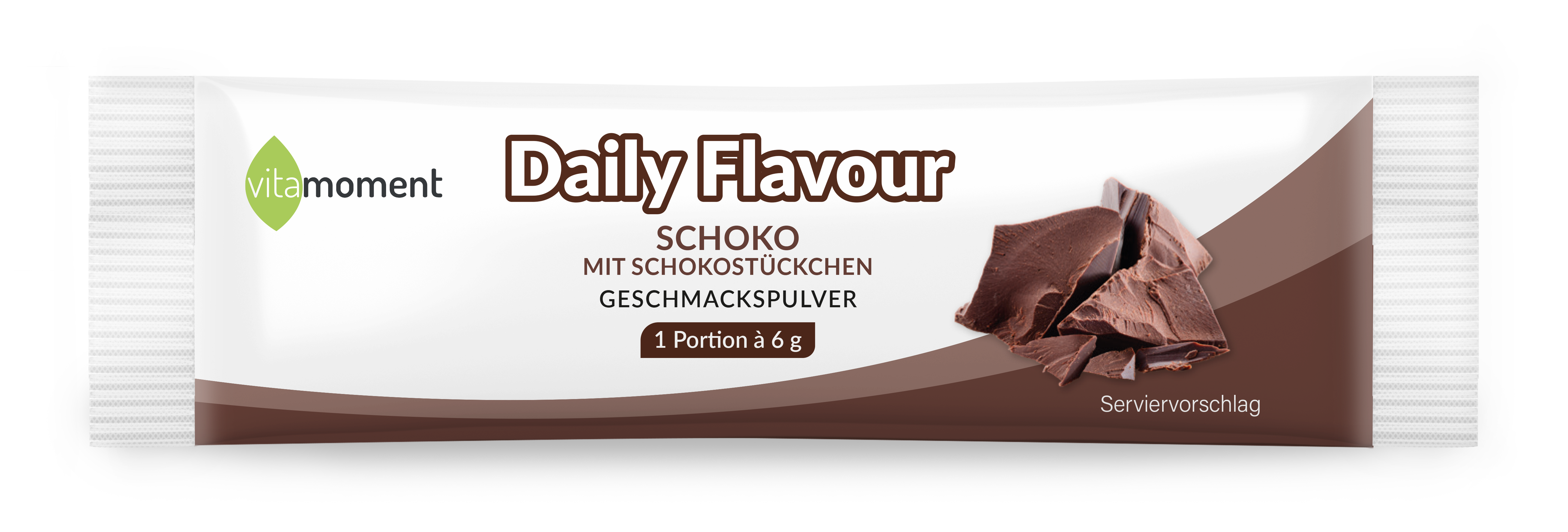 Daily Flavour Geschmackspulver - Schoko, 6g (Probe) - VitaMoment Produkt