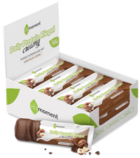 Daily Protein Riegel Creamy Vegan - Dunkle Schoko Haselnuss, 12er Box - VitaMoment Produkt