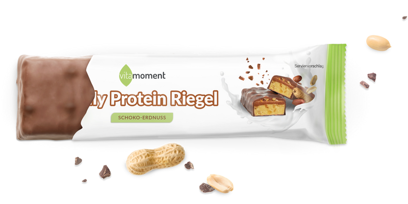 Daily Protein Riegel - Schoko-Erdnuss, Einzeln (50g) - VitaMoment Produkt