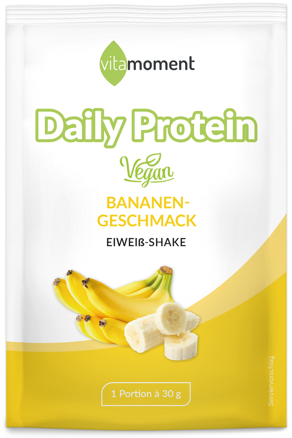 Daily Protein Vegan Probe (Club) - Banane - VitaMoment Produkt