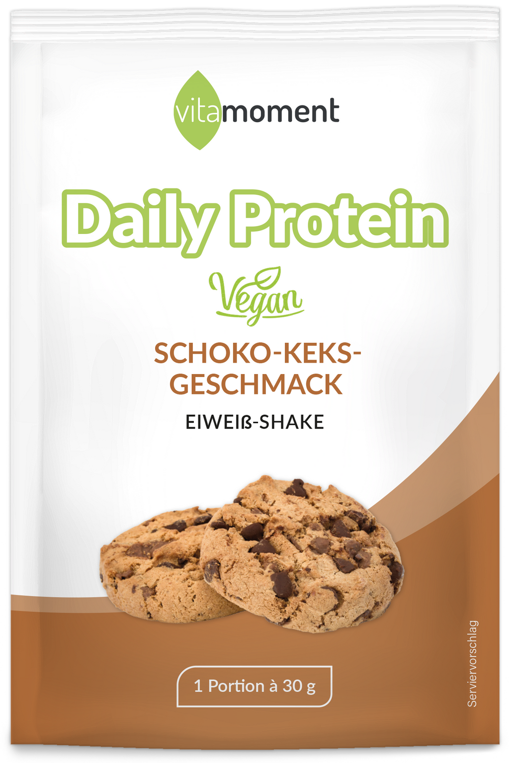 Daily Protein Vegan Probe (Club) - Schoko-Keks - VitaMoment Produkt