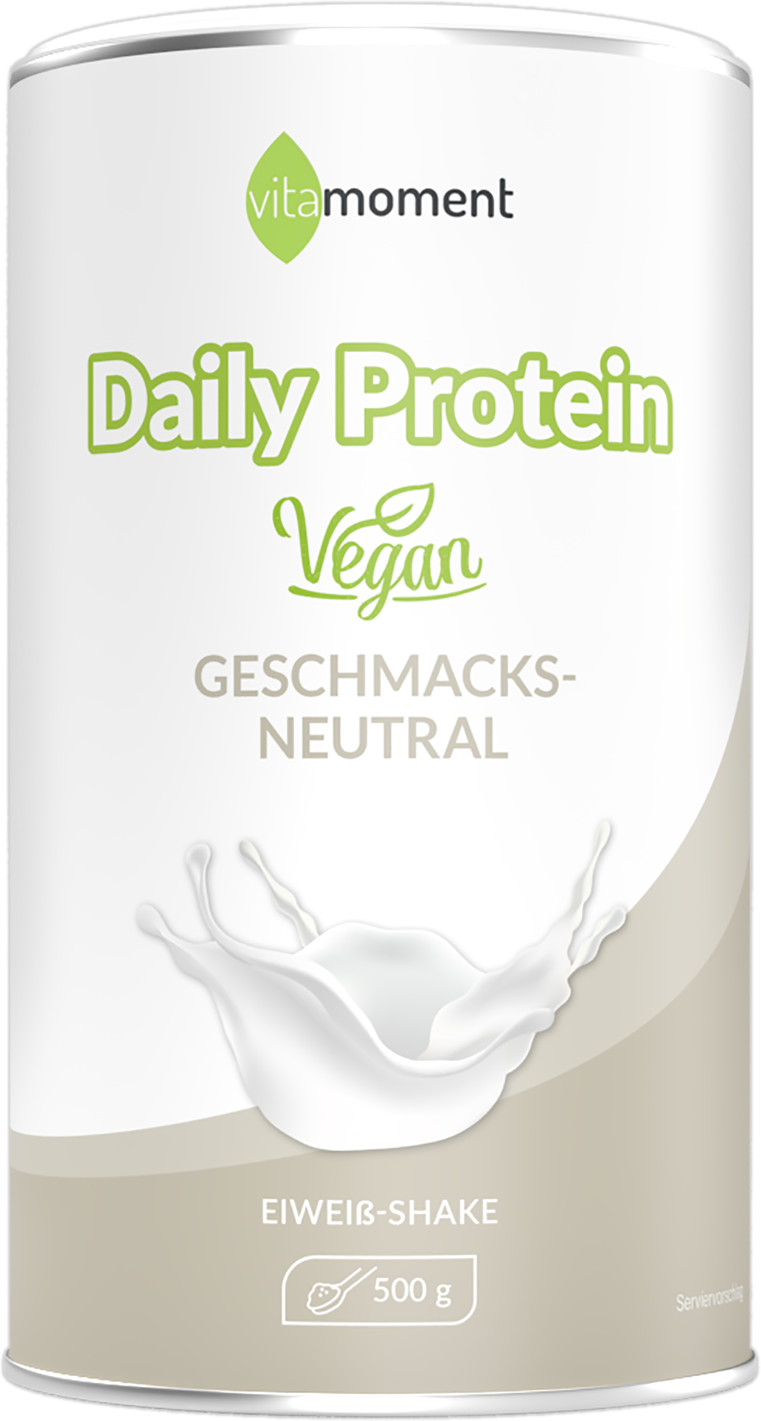 Daily Protein Shake Vegan - Neutral, 500g - VitaMoment Produkt